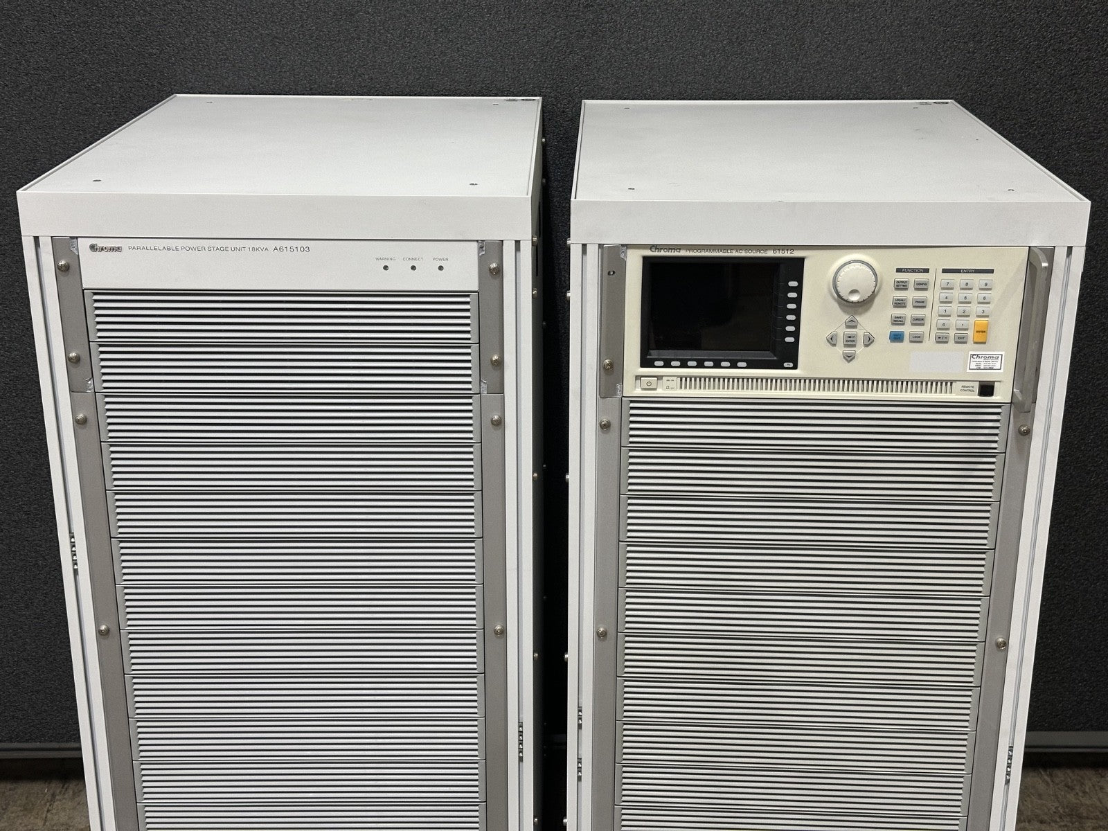 Chroma 61512 Programmable AC Source w/ A615103 18kVA Power Stage1