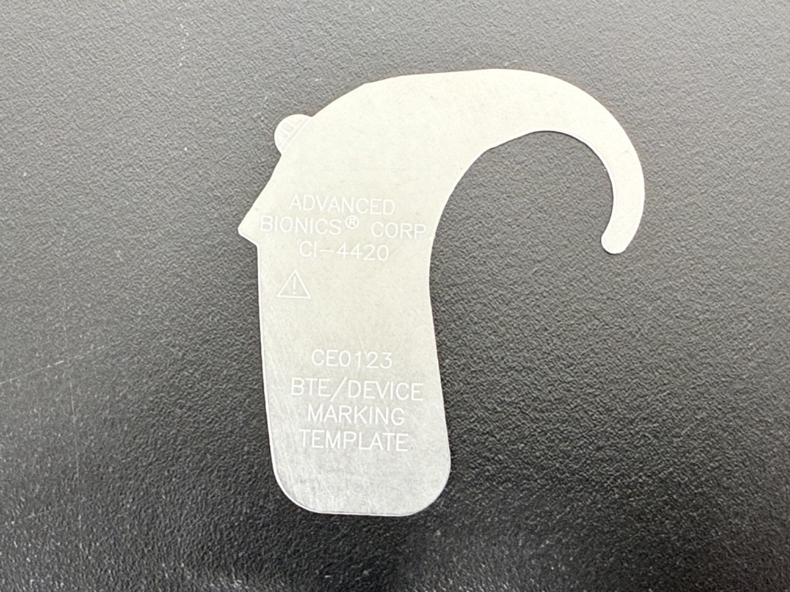 Advanced Bionics CI 4420 & CI 4340 Device Marking Template Set1