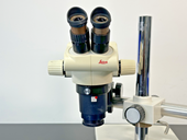 Leica GZ6 Stereo Zoom Microscope w/ Heavy Duty Boom Stand & Base5