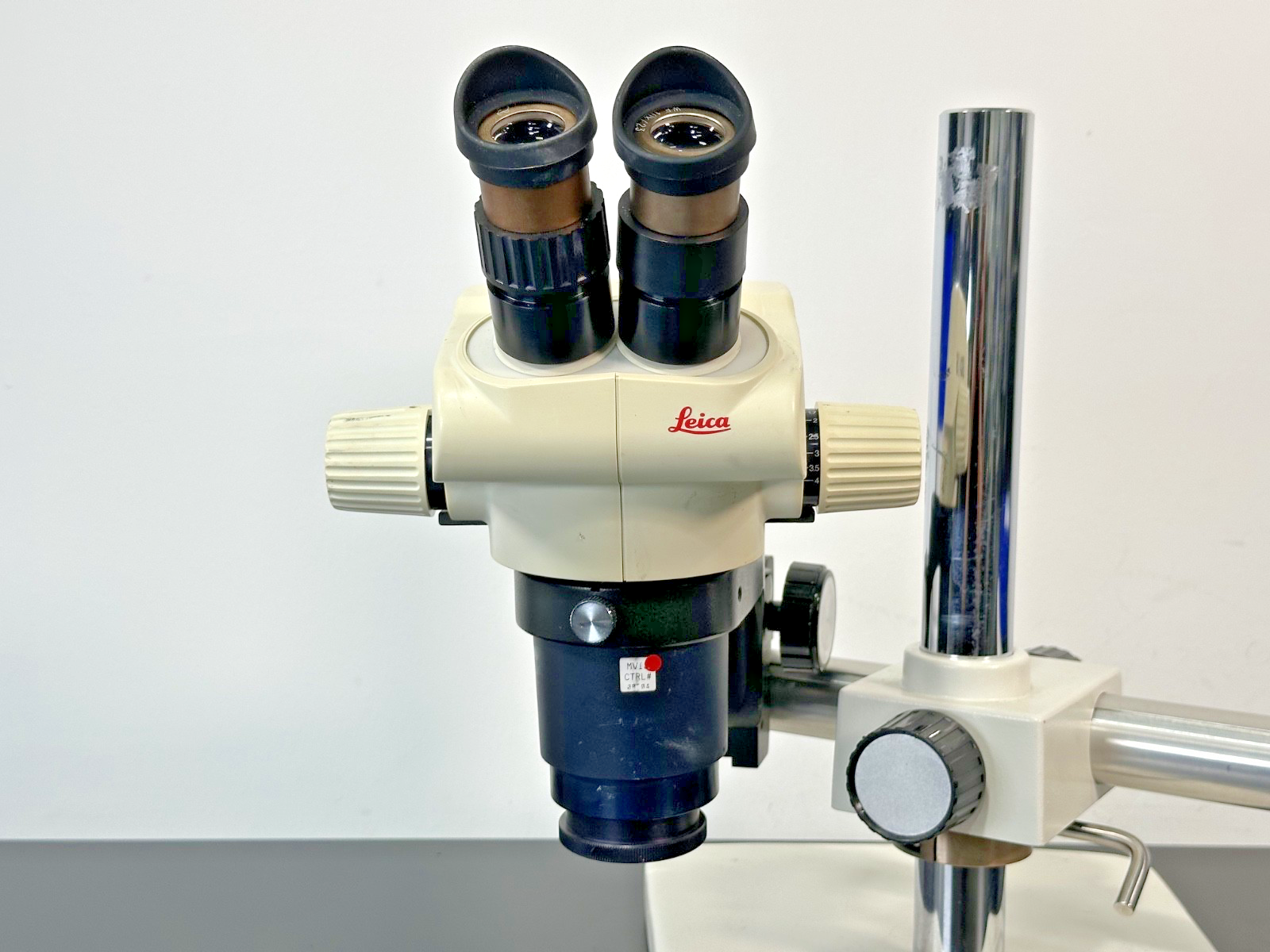 Leica GZ6 Stereo Zoom Microscope w/ Heavy Duty Boom Stand & Base5