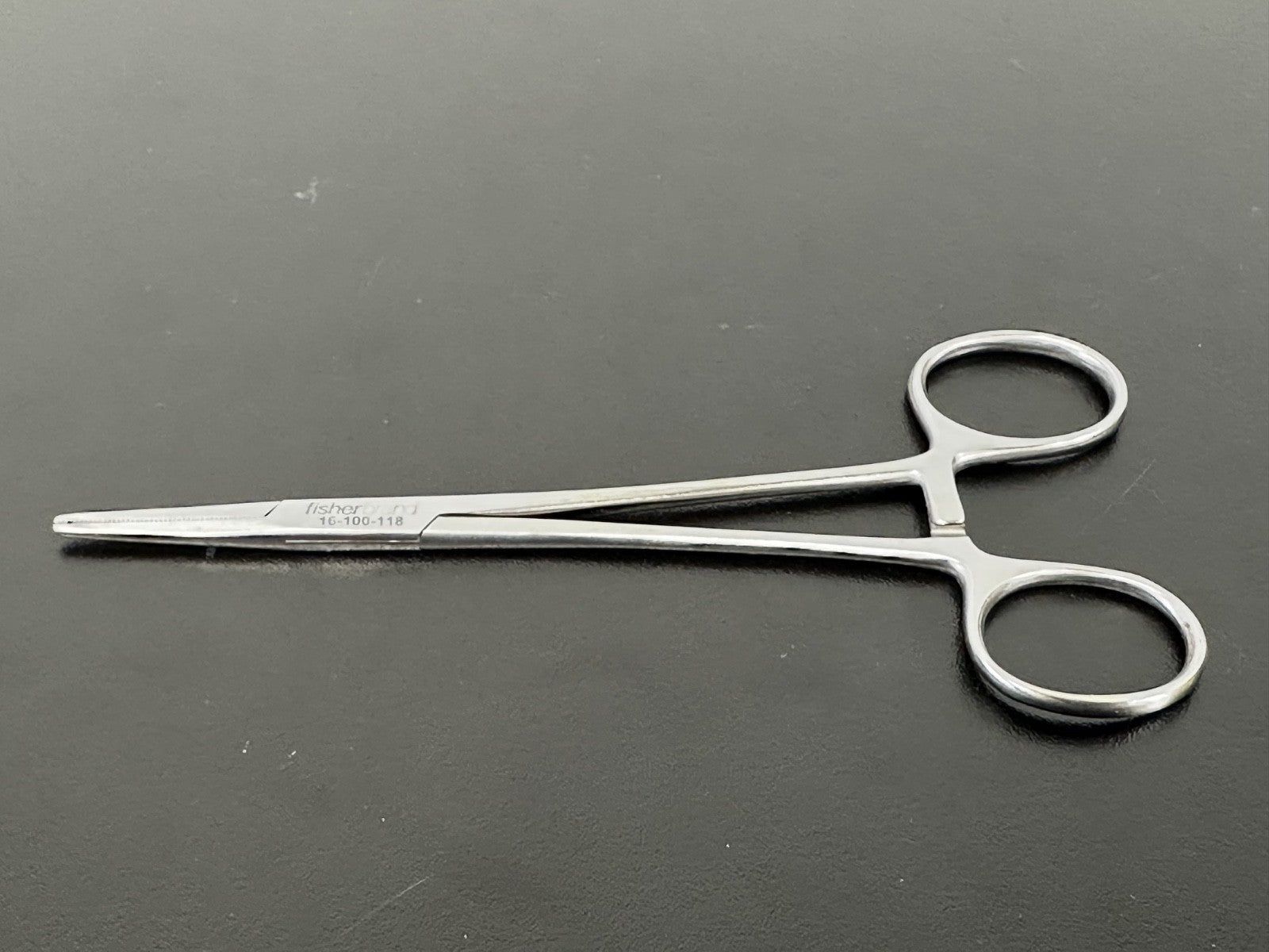 Fisherbrand 16 100 118 Stainless Steel Straight Hemostat Artery Forceps Clamp0