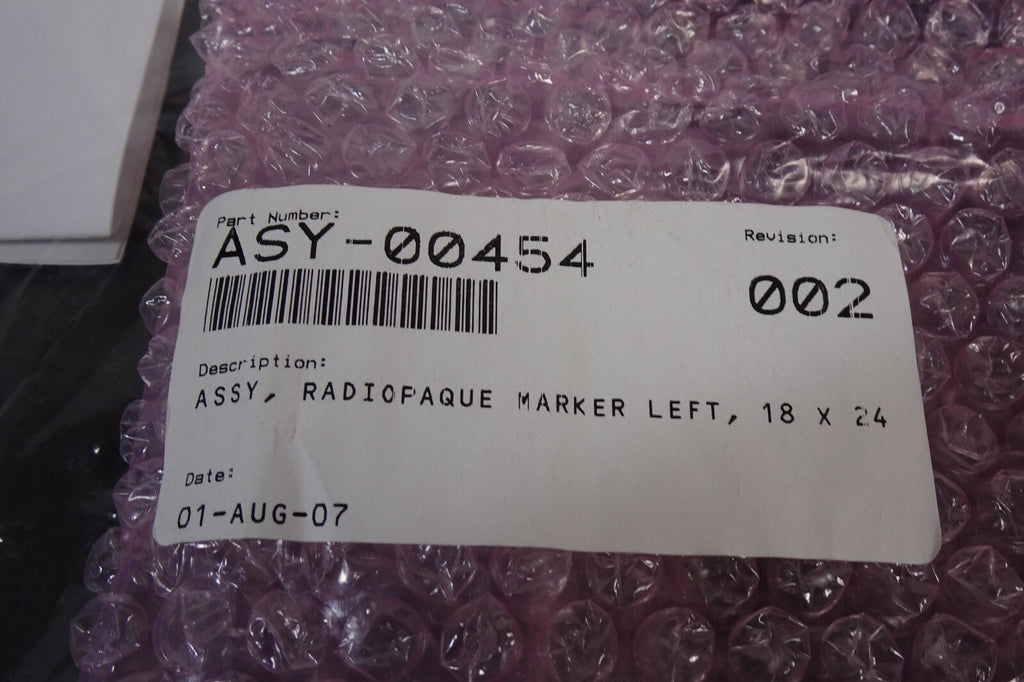 HOLOGIC / LORAD Intergrated Bucky Markers ASY 00454, ASY 004663