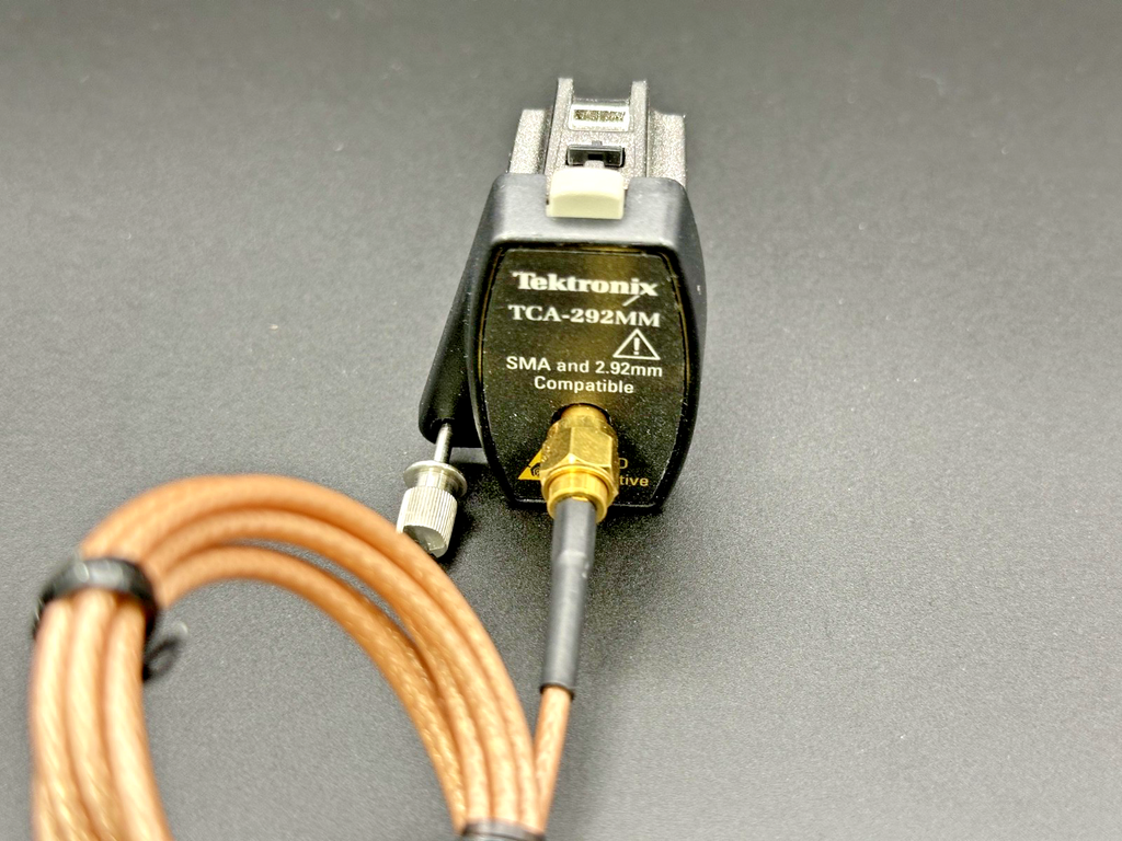 Tektronix TCA 292MM TekConnect to 2.92mm SMA Adapter w/ Cable2