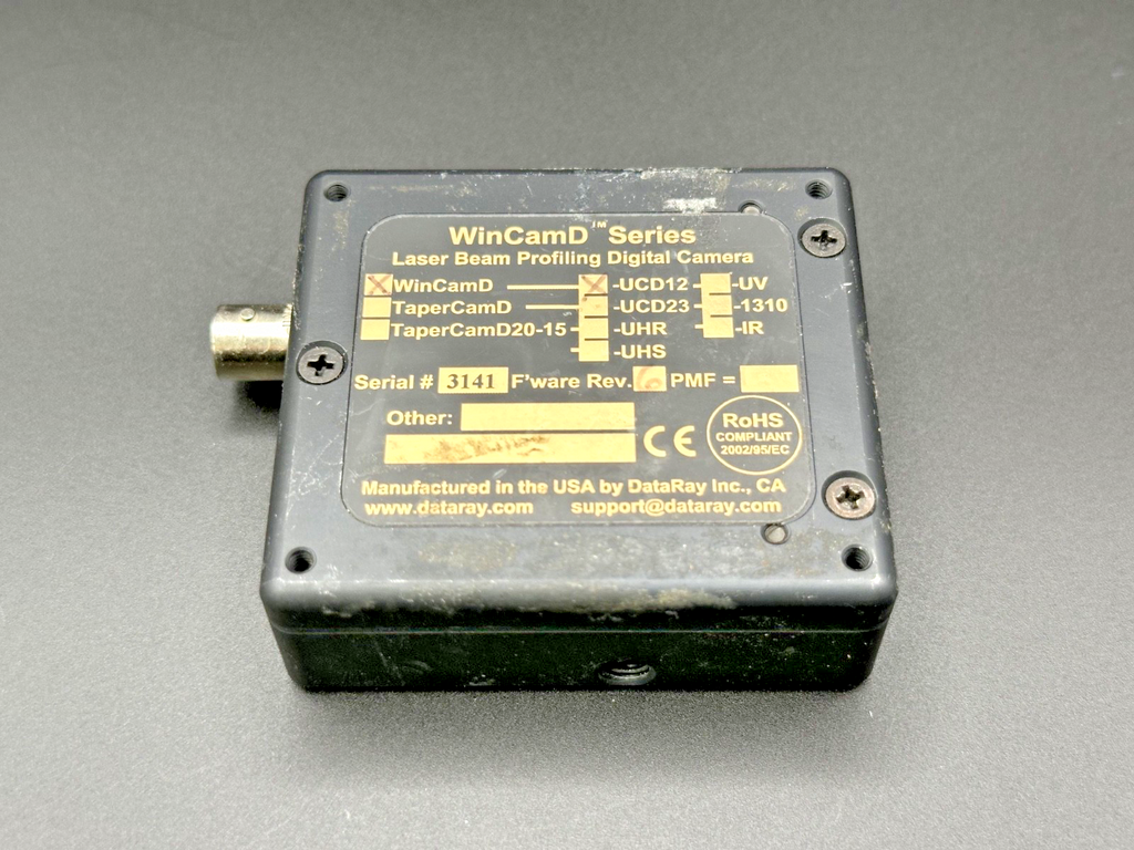 DataRay WinCamD UCD12 Beam Profiling Digital Camera USB Used Untested3