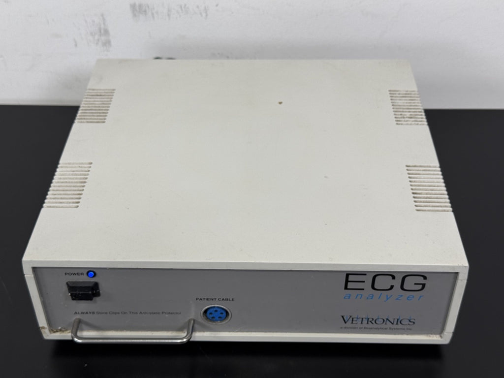Vetronics SYS3/ECG ECG Analyzer Bioanalytical Systems Inc – Tested Working1