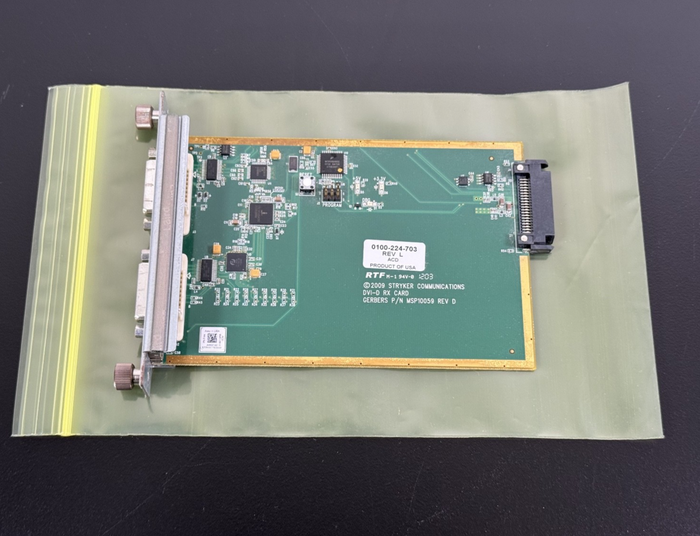 STRYKER COMMUNICATIONS DVI D RX CARD