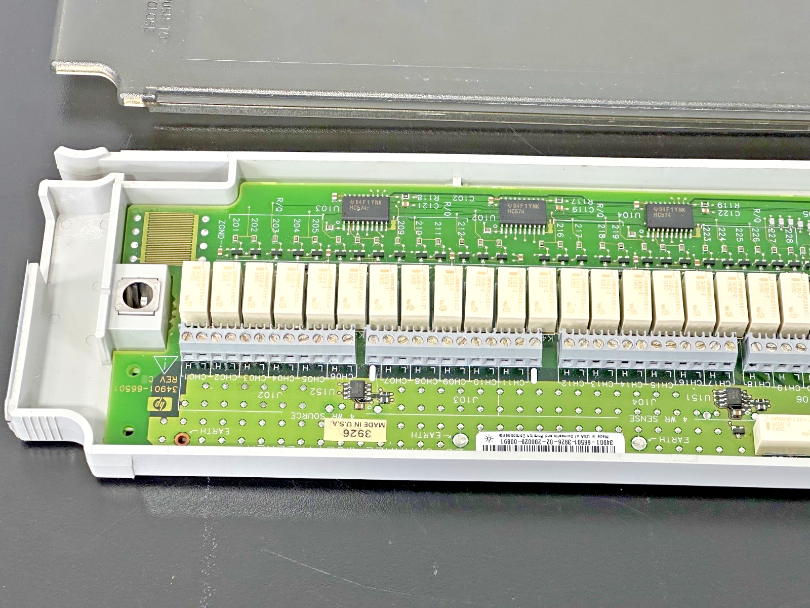 Agilent 34901A 20 Channel Multiplexer Module for 34970A 34972A Working3