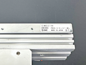 SMC MXS12 100 M9BZ Air Slide Table Pneumatic Cylinder w/ Mounting Bracket3