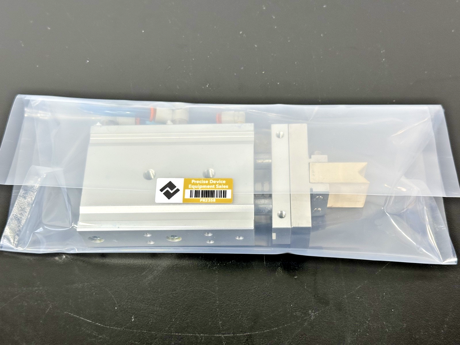 SMC 11 CXSL25TN 30 Z7 Dual Rod Pneumatic Cylinder Used Untested4