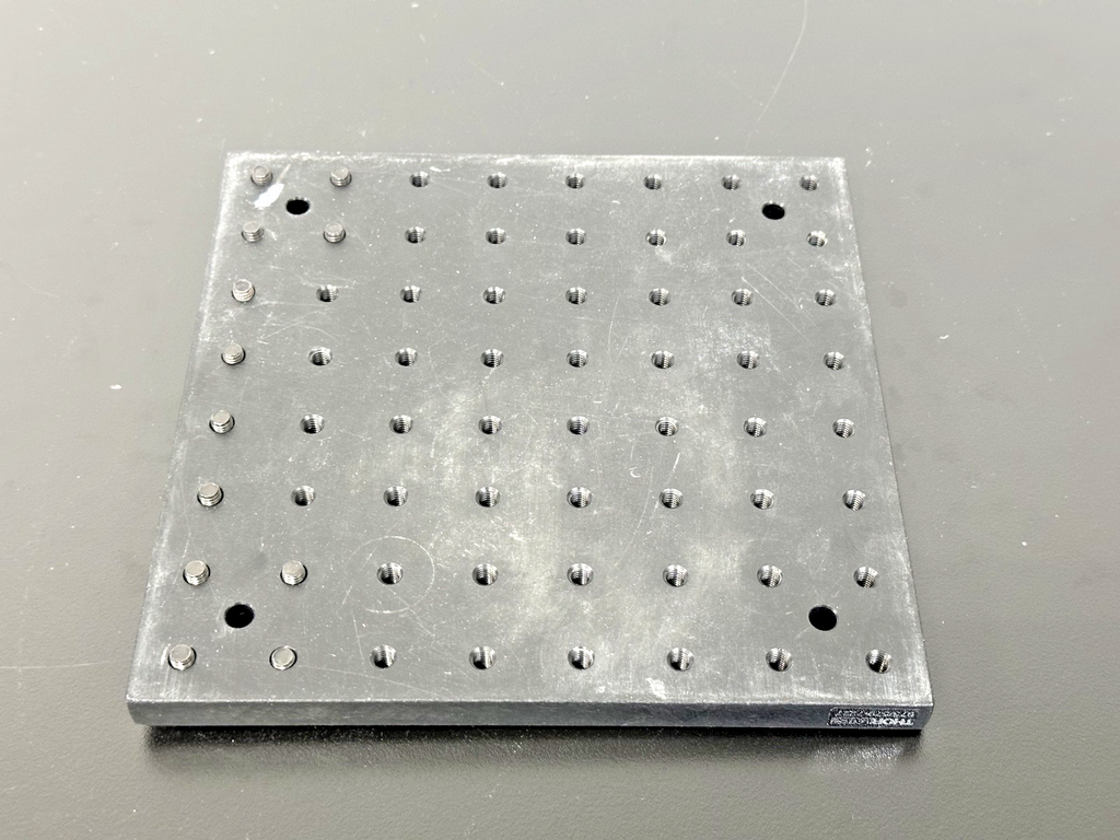 Thorlabs 8 x 8 in Aluminum Optical Breadboard Mounting Plate1