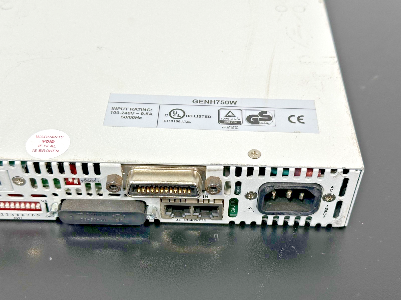 TDK Lambda GENH100 7.5 IEMD U 100V 7.5A 750W DC Power Supply GPIB3