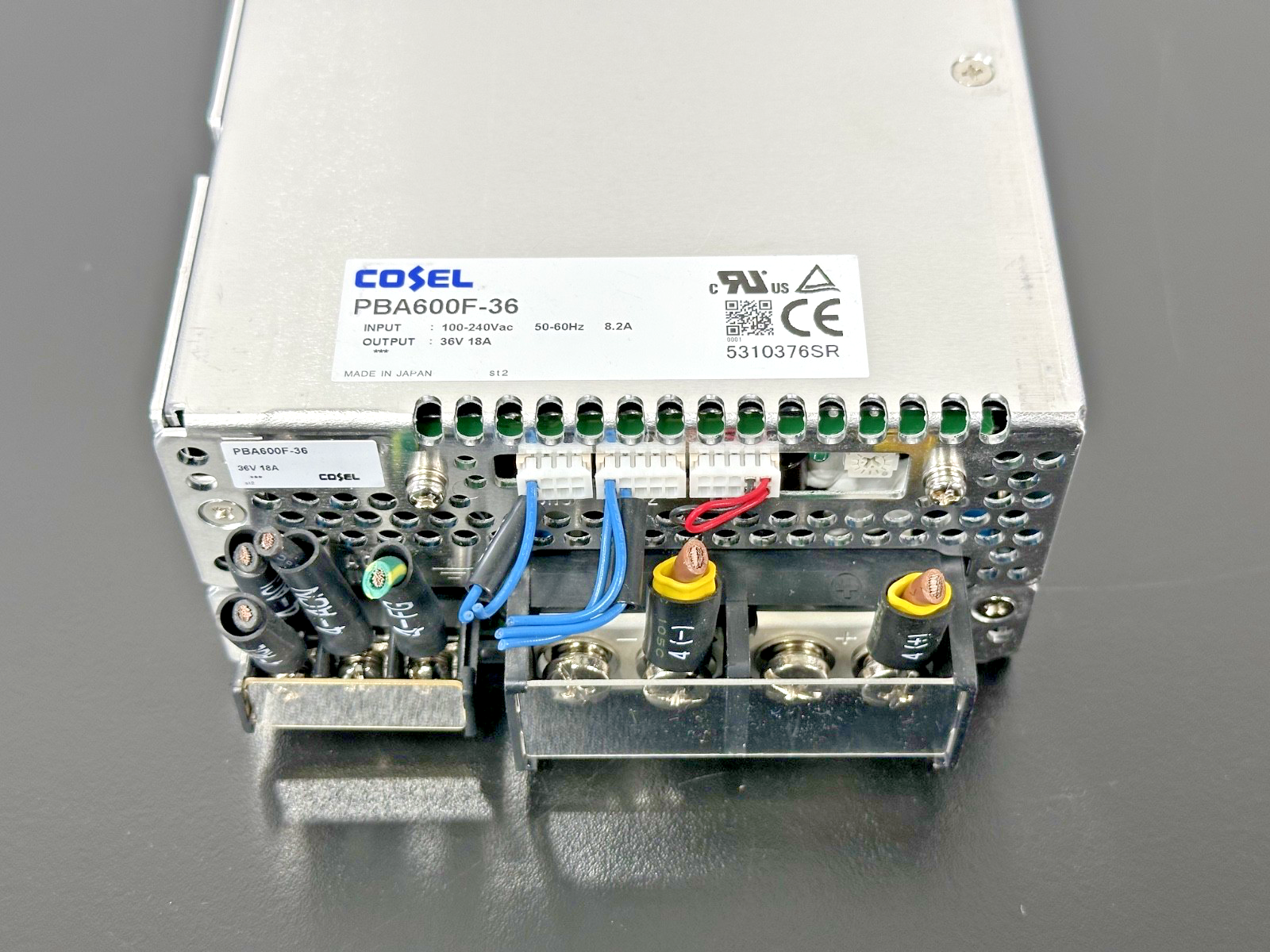 COSEL PBA600F 36 36V 18A AC DC Switching Power Supply Used Untested3