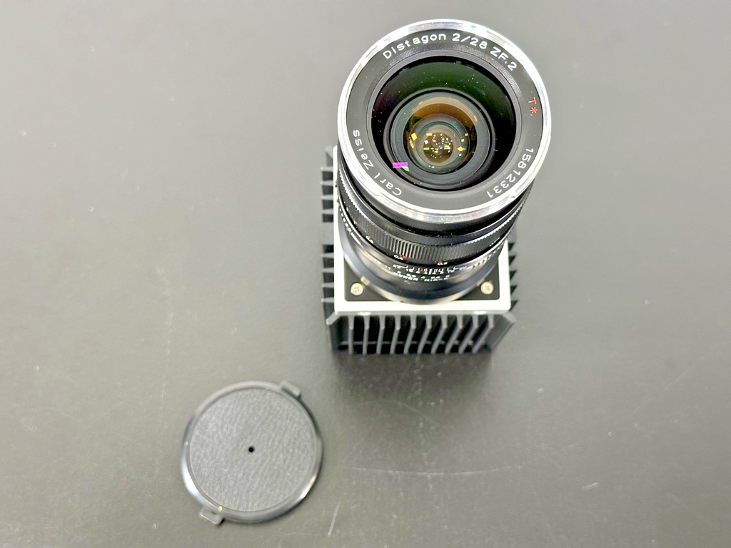 Imperx IPX-11M5 VMFB Camera w/ Zeiss Distagon 28mm f/2 ZF.2 Lens1