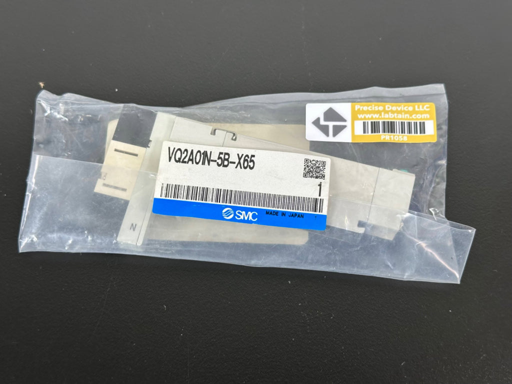 SMC VQ2A01N 5B X65 Solenoid Valve Manifold Module 24VDC Made in Japan New0