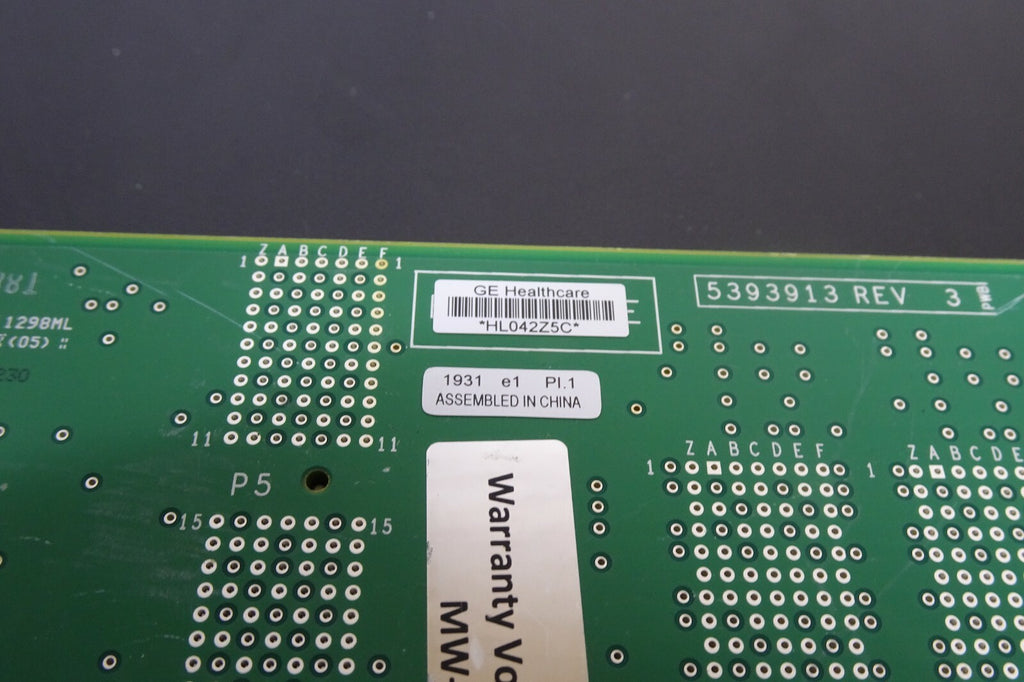 GE LE9 Juneau Front Plane Board Model 53939133