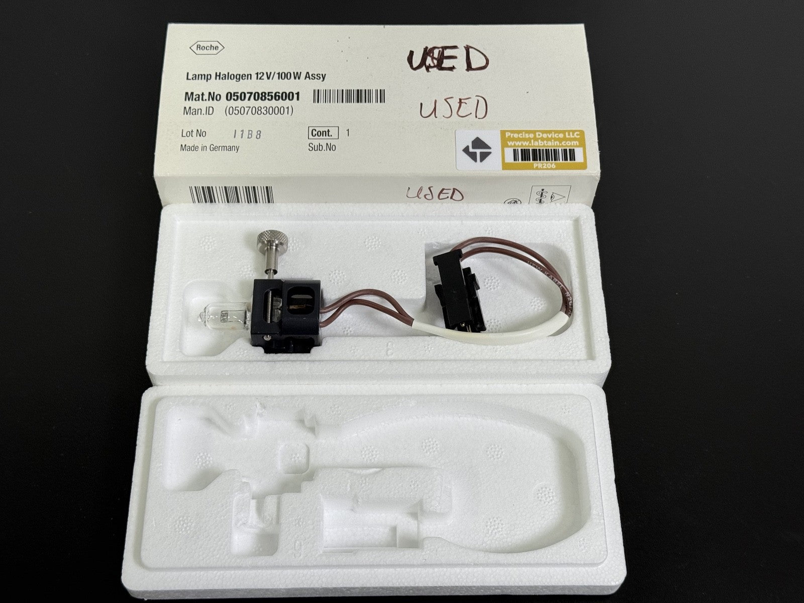 Roche Dianostics 05070856001 Lamp Halogen1