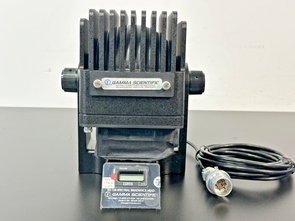 Gamma Scientific RS 10B Spectral Irradiance Head w/ RS 70 1 & Cable Untested1