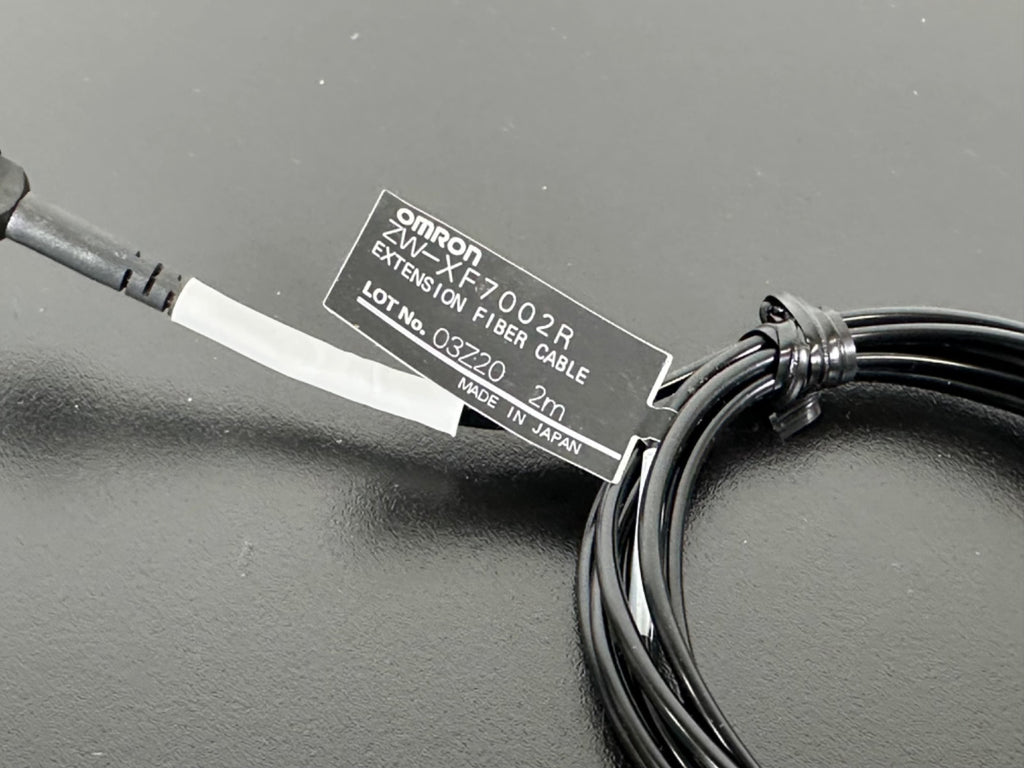 Omron ZW XF7002R 2m Extension Fiber Cable Sensor Cable Used1