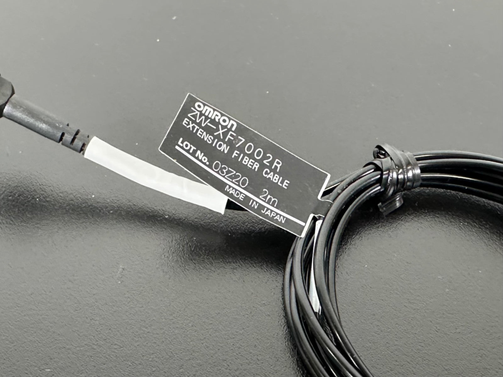 Omron ZW XF7002R 2m Extension Fiber Cable Sensor Cable Used1