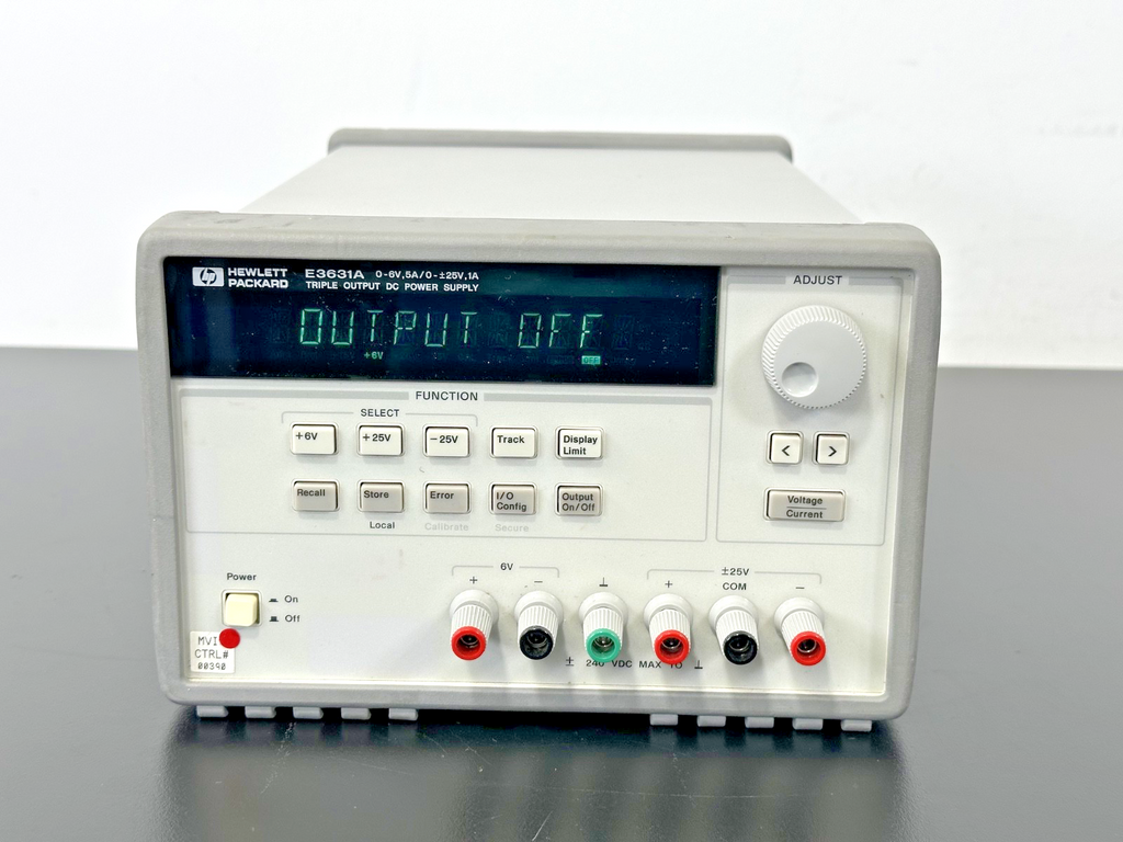 HP E3631A Triple Output DC Power Supply 6V 5A ±25V 1A Powers On Working0