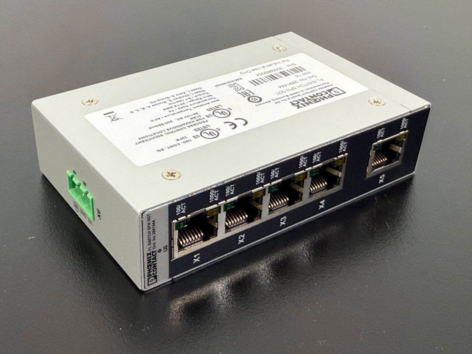 Phoenix Contact FL SWITCH SFN 5GT Ethernet Switch 2891444 Industrial 5 Port2