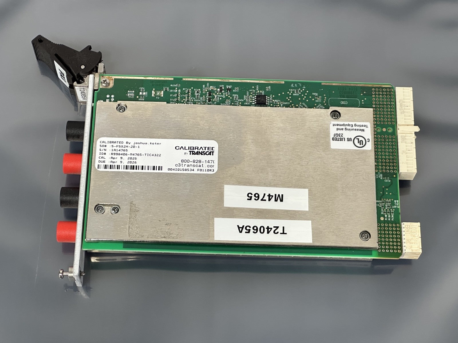 National Instruments NI PXI 4065 6½ Digit DMM Digital Multimeter PXI Module1