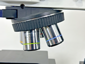 Olympus BX60MFS Trinocular Metallurgical Microscope w/5 MPlan Objectives Working9