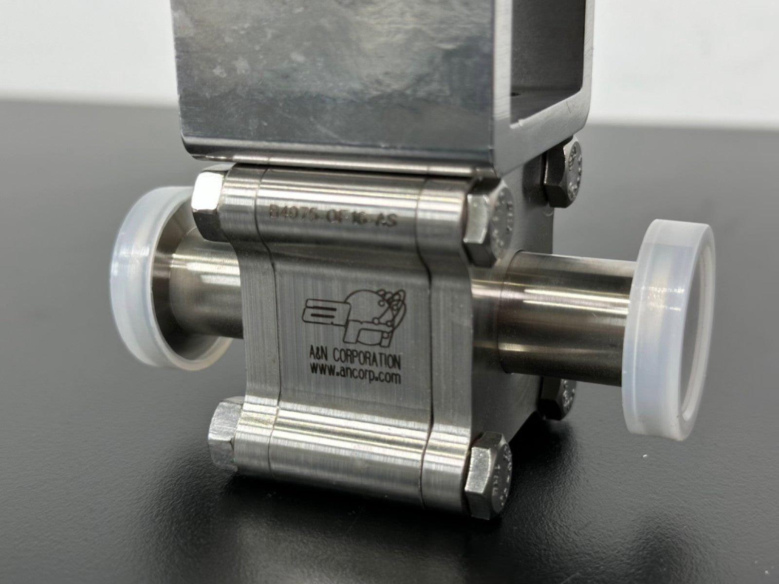 Actuatech GS 15 F04 Pneumatic Actuator w/ A&N Ball Valve B4075 0F16 AS Stainless4