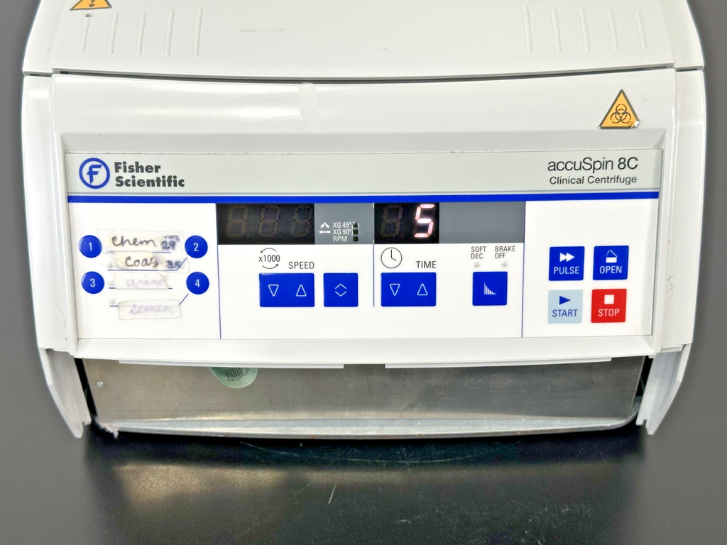 Fisher Scientific accuSpin 8C Laboratory Centrifuge REF 75008821 Used Has Cracks2