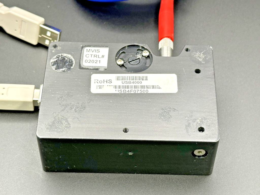 Ocean Optics USB4000 Fiber Optic Spectrometer w/ Fiber & USB Cable3