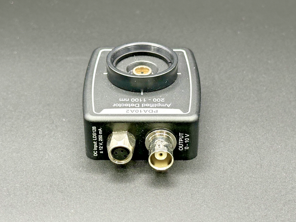 Thorlabs PDA10A2 Si Fixed Gain Amplified Detector 200–1100nm 150MHz2