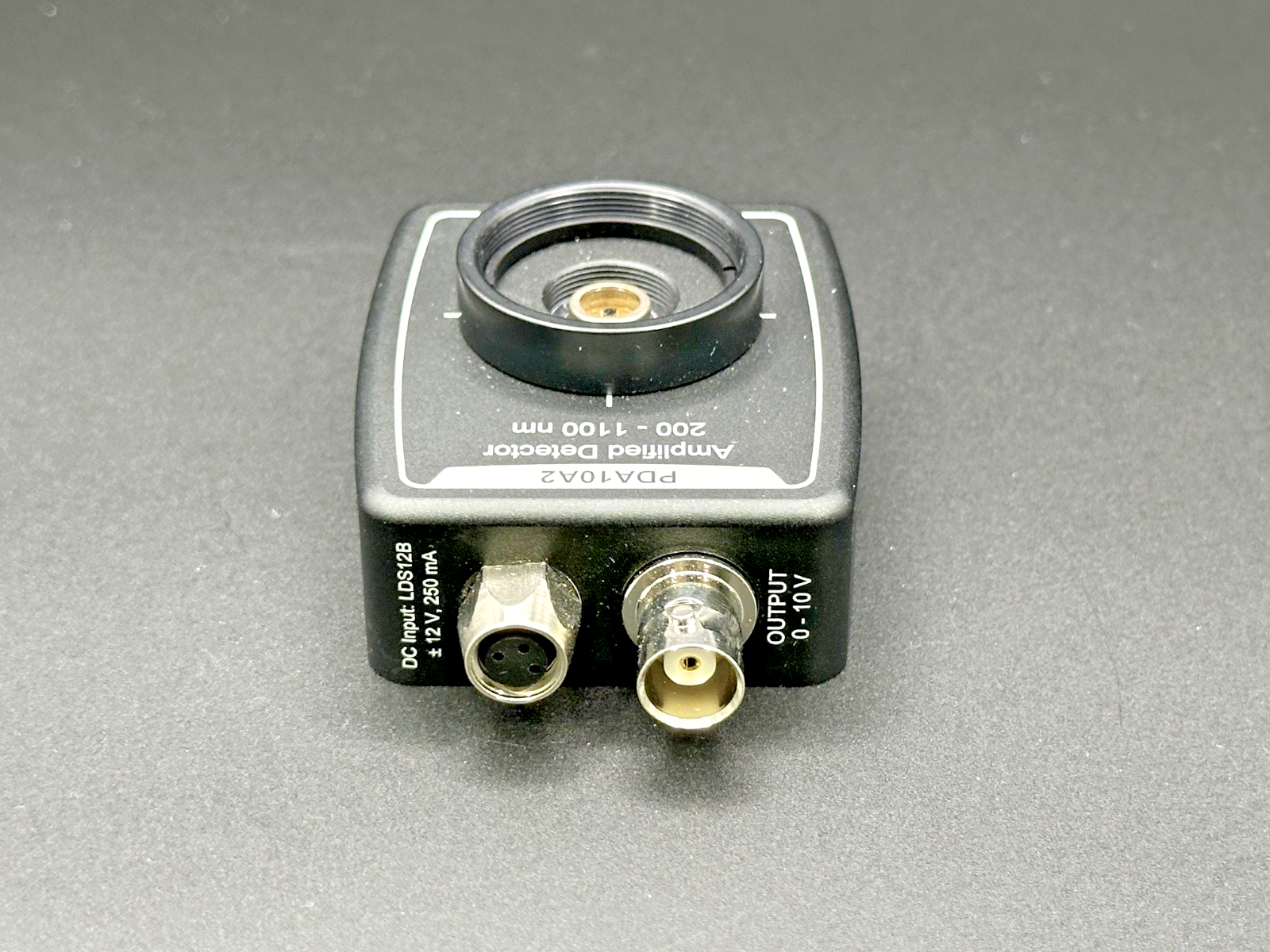 Thorlabs PDA10A2 Si Fixed Gain Amplified Detector 200–1100nm 150MHz2