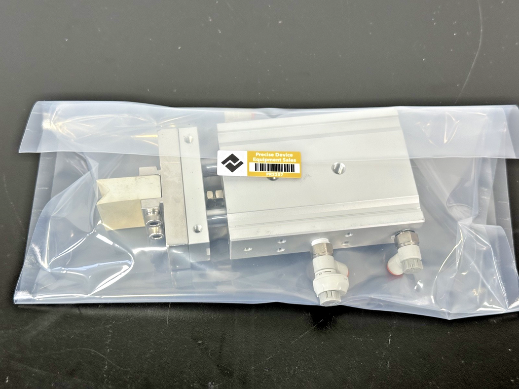 SMC 11 CXSL25TN 30 Z7 Dual Rod Pneumatic Cylinder Used Untested4