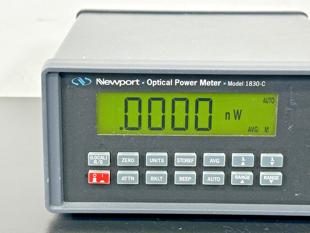 Newport 1830 C Picowatt Digital Optical Power Meter GPIB RS232 Working1