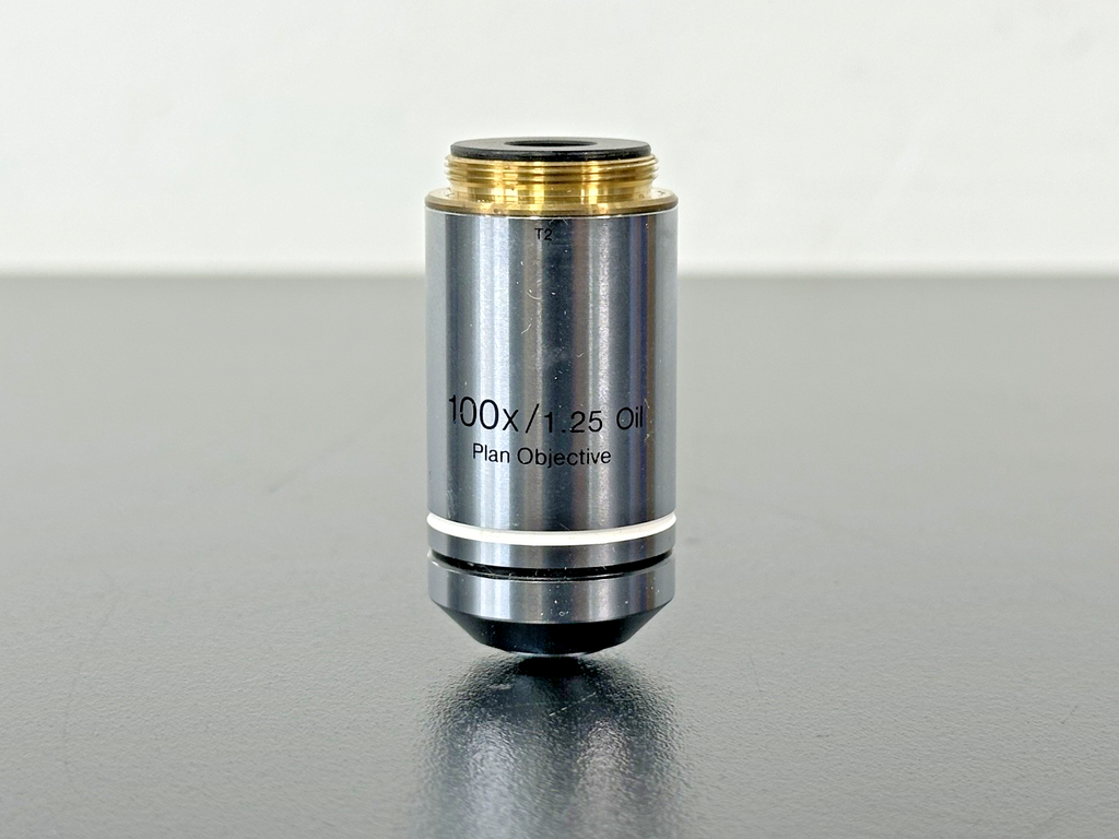 Olympus 100X 1.25 Oil Plan Objective Microscope Lens1
