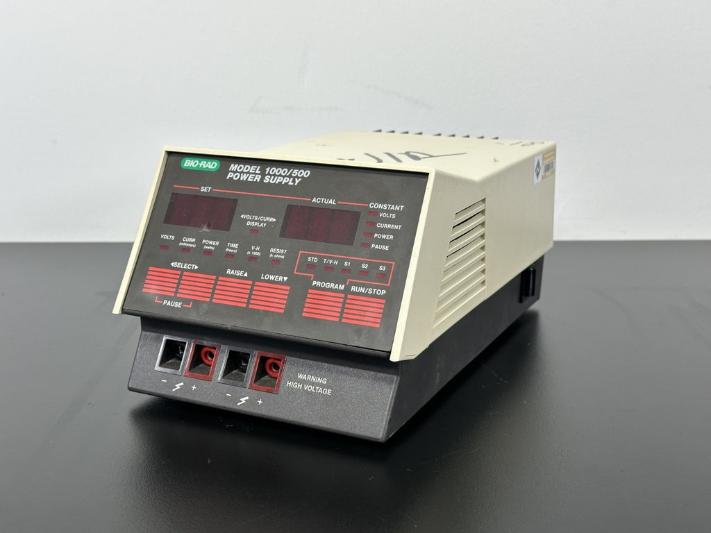 Bio Rad Model 1000/500 Electrophoresis Power Supply Laboratory Unit For Parts0