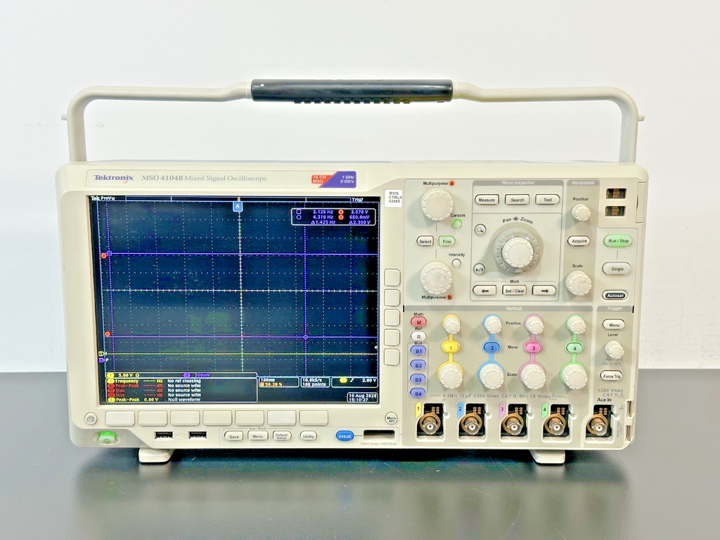 Tektronix MSO4104B 1GHz 5GS/s Mixed Signal Oscilloscope 4+16 Channel Working1