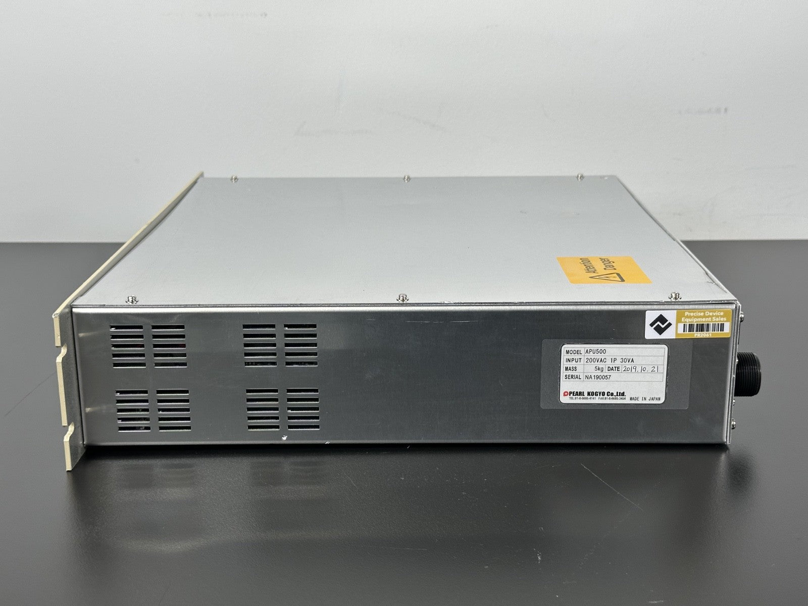 Pearl Kogyo APU500 EC1 Monitor Unit Industrial Control Module3