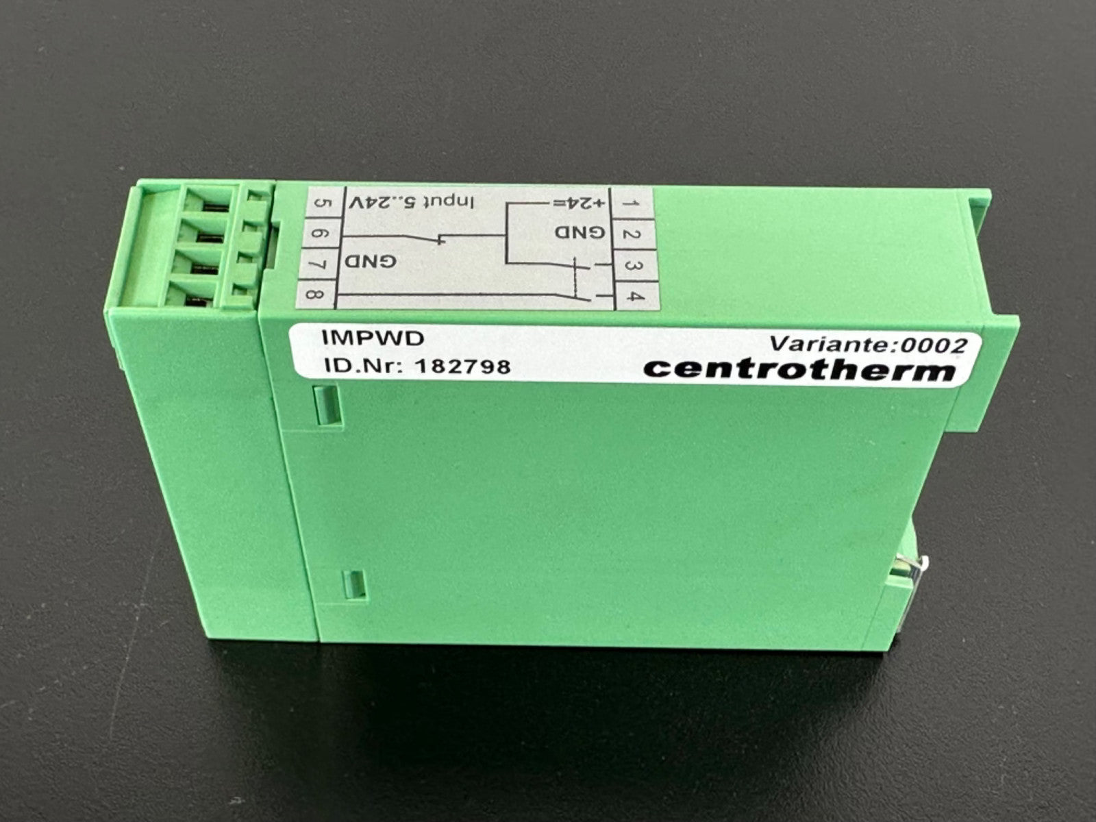 Centrotherm IMPWD Control Module ID 182798 Variant 0002 DIN Rail Industrial Unit2