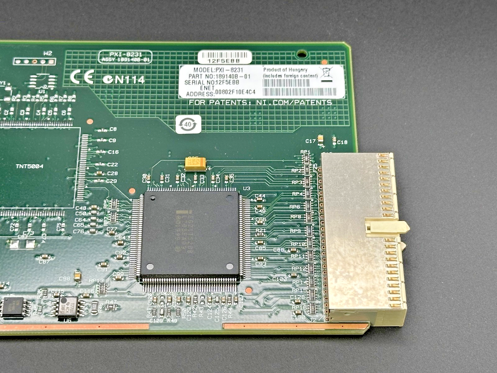 National Instruments NI PXI 8231 189140B 01 Gigabit Ethernet Module2