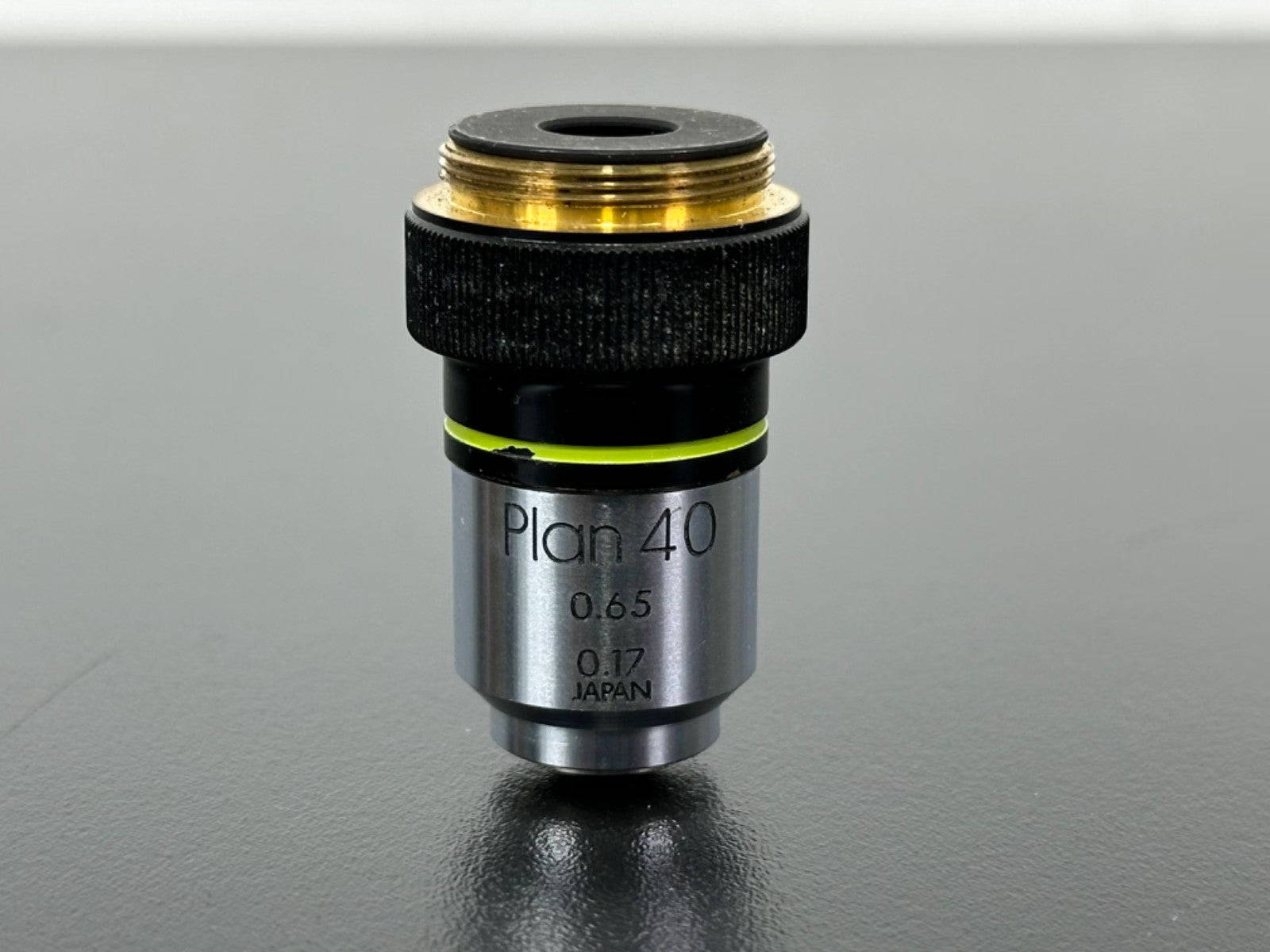 Olympus Plan 40 0.65 0.17 Microscope Objective Lens 402691 Japan3
