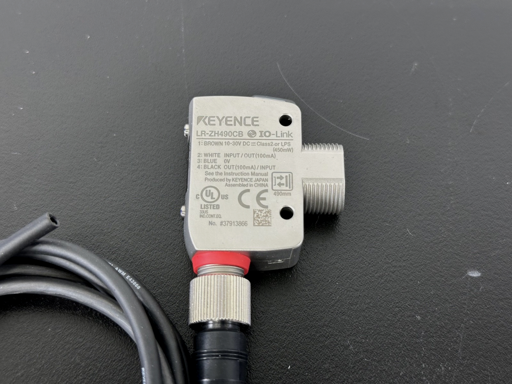 Keyence LR ZH490CB IO Link CMOS Laser Sensor w/ Cut Cable LR Z Series1