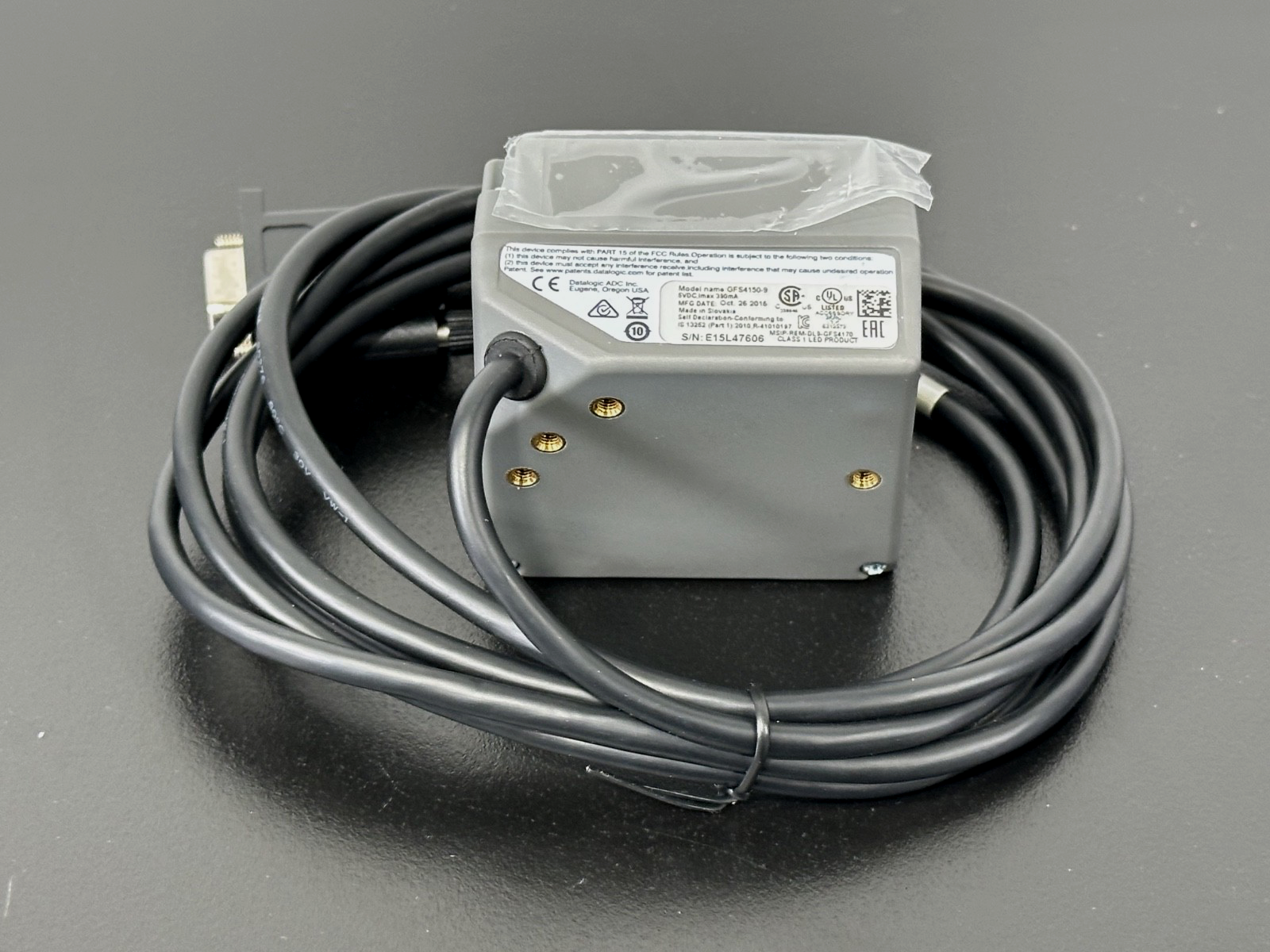 Datalogic Gryphon GFS4150 9 Fixed Mount 1D Barcode Scanner RS 232 Tested2