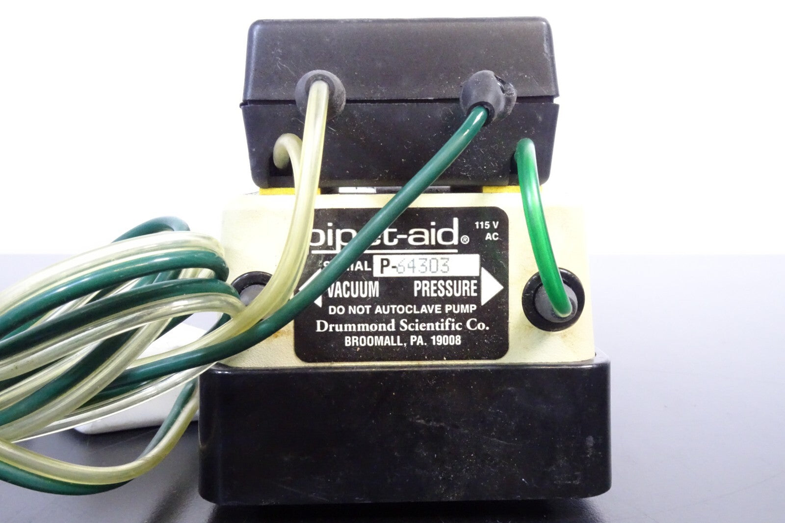Drummond Scientific Pipet Aid Pipette Controller Vacuum Pressure Pump P 343034