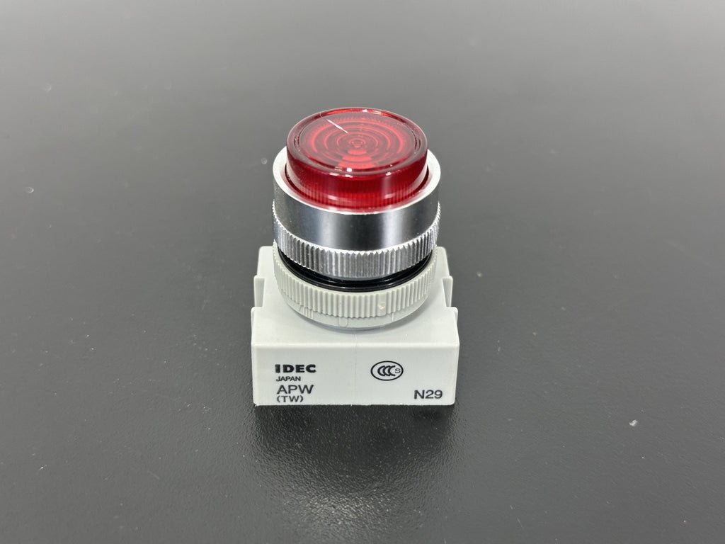 IDEC APW N29 Red 22mm Pilot Indicator Light Lamp Assembly1