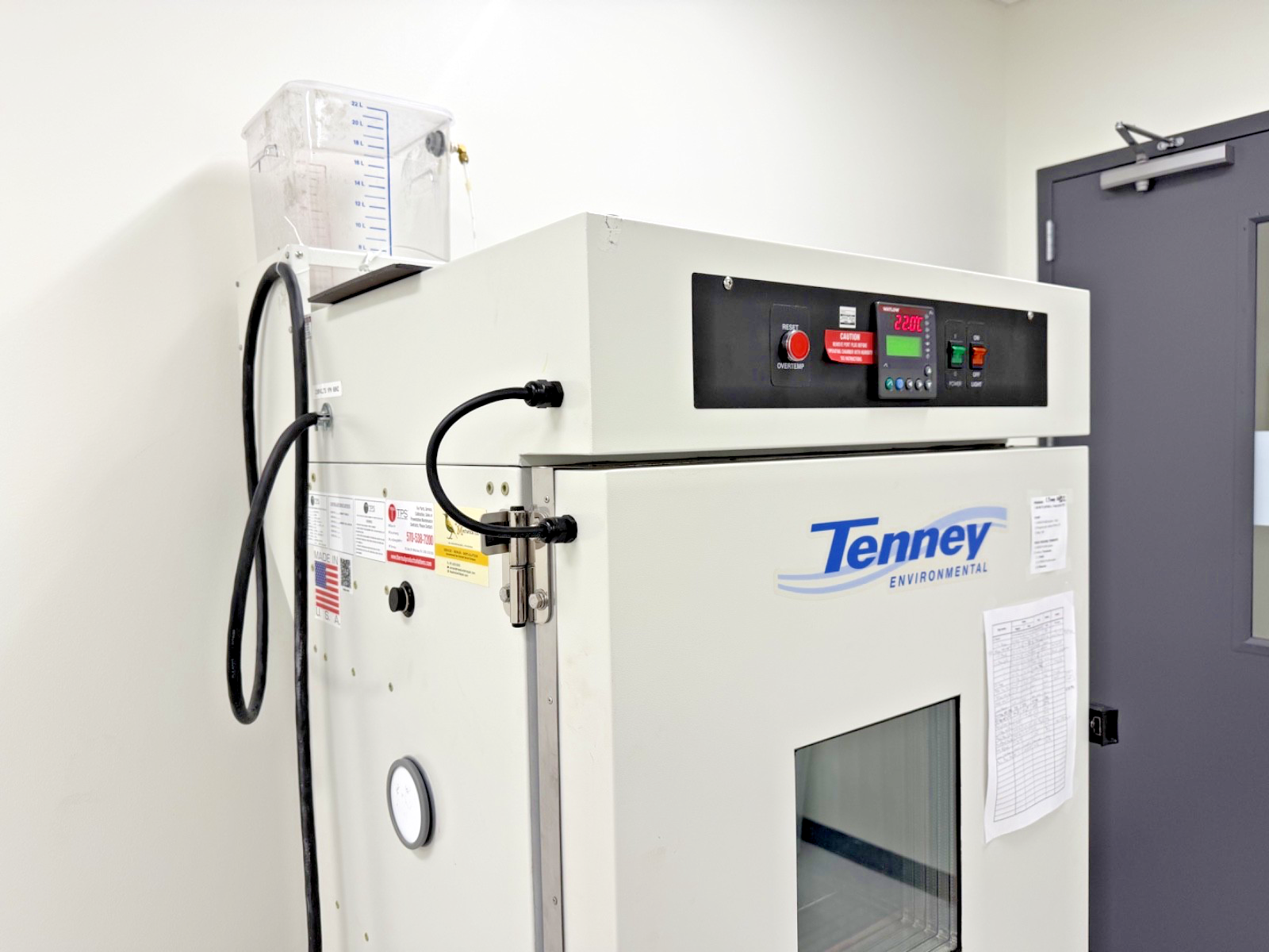Tenney Environmental Temperature Humidity Test Chamber TPS UTRC WF4 C2
