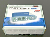 M Audio Fast Track Pro 4x4 USB Audio MIDI Interface w/ Power Adapter Box4