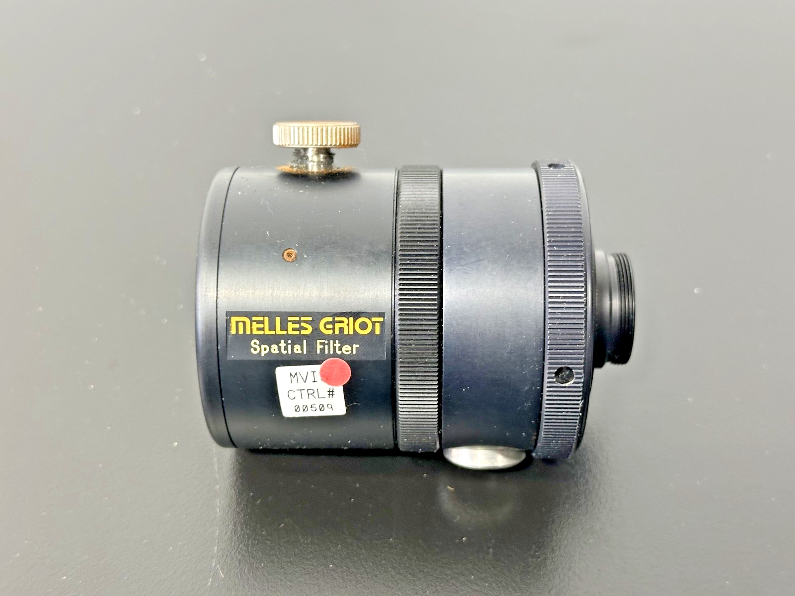 Melles Griot 09LSF011 Adjustable Spatial Filter with Original Wooden Case0