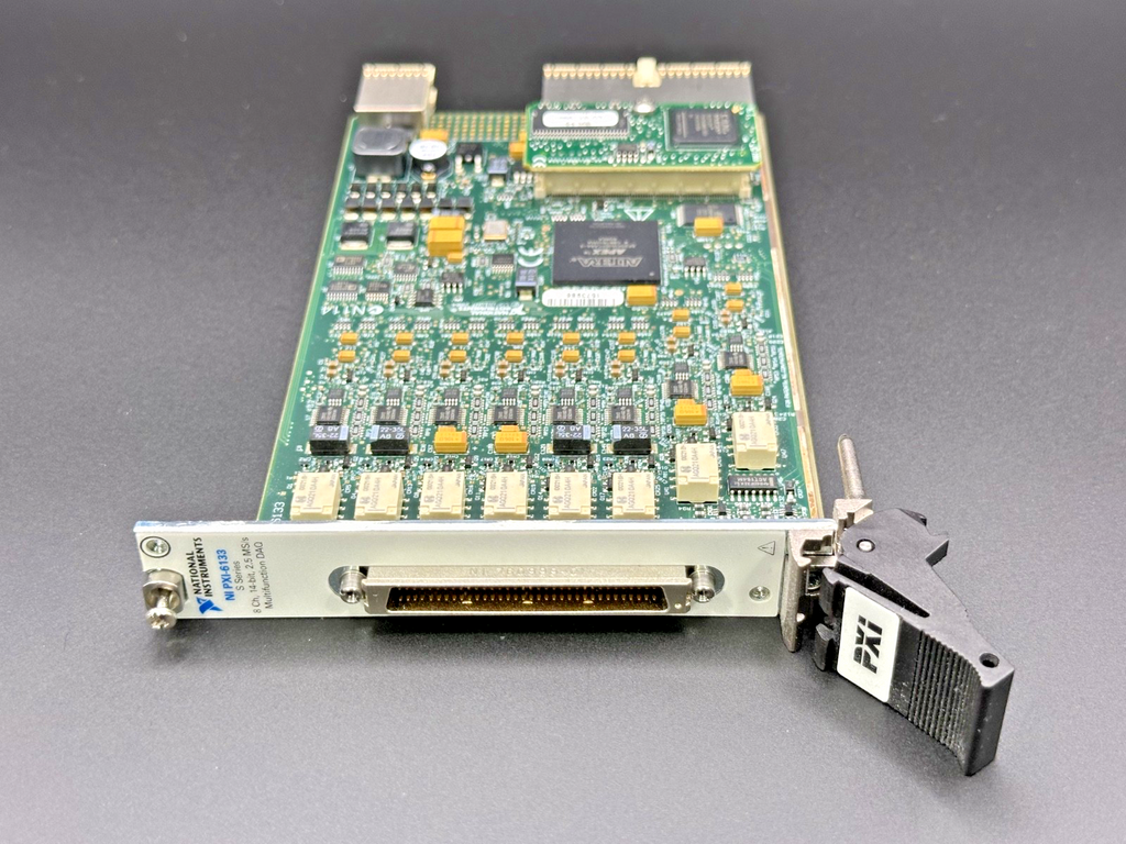 NI PXI 6133 S Series 8 Channel 14 Bit 2.5 MS/s Multifunction DAQ1