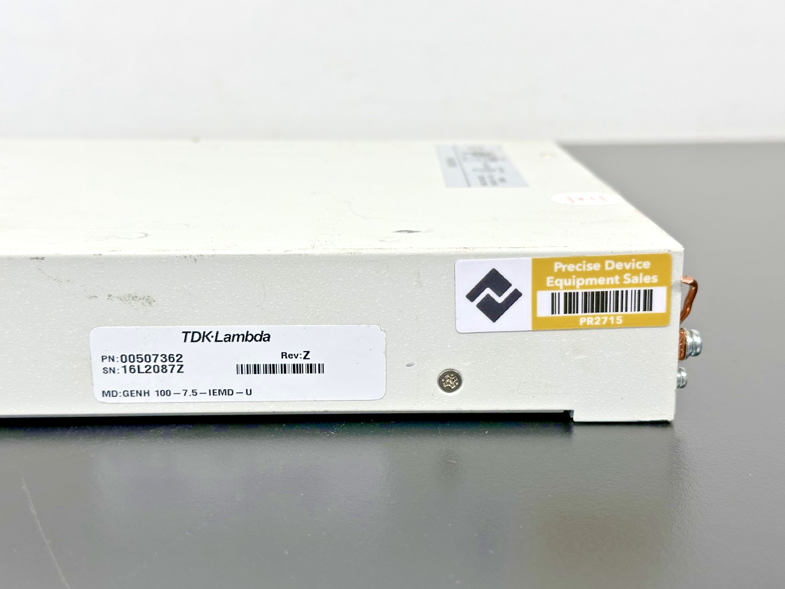 TDK Lambda GENH100 7.5 IEMD U 100V 7.5A 750W DC Power Supply GPIB4